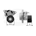 Rolo tensor, correia trapezoidal estriada poli V DriveAlign®
