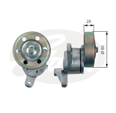 Tensor de correia, correia trapezoidal poli V DriveAlign®