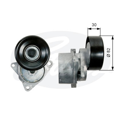 Rolo tensor, correia trapezoidal estriada poli V DriveAlign®