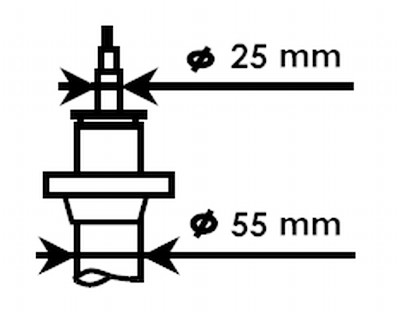Amortecedor Ultra SR KYB 32-570-0