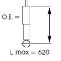Amortecedor Excel-G KYB 343272