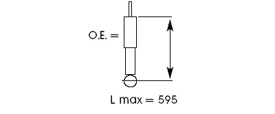 Amortecedor Excel-G KYB 343313