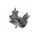 Suporte, motor METALCAUCHO 705
