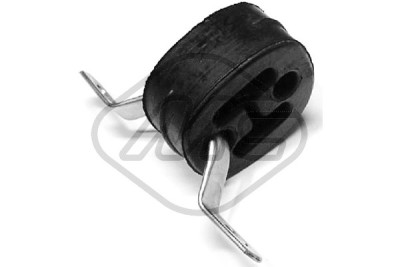 Suporte, sistema de escape
