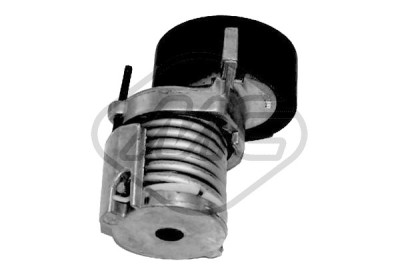 Tensor de correia, correia trapezoidal estriada