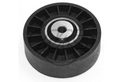 Rolo tensor, correia trapezoidal estriada
