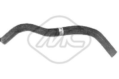 Tubo de radiador METALCAUCHO 7628