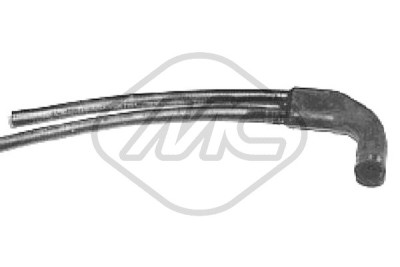 Tubo de radiador METALCAUCHO 7945