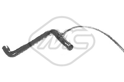 Tubo de radiador METALCAUCHO 8387