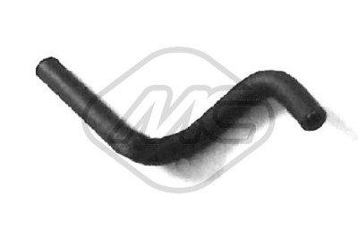 Tubo de radiador METALCAUCHO 8391