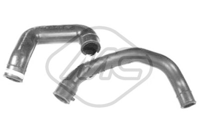 Tubo, válvula de recirculação de gás METALCAUCHO 9274