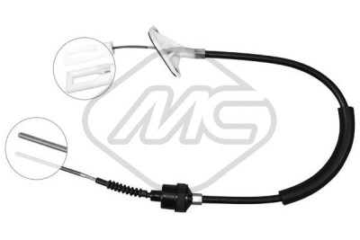 Cabo de aço, accionamento da embraiagem