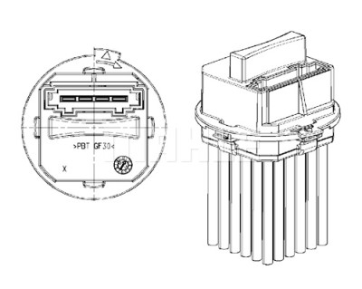 Regulador, ventilador do habitáculo
