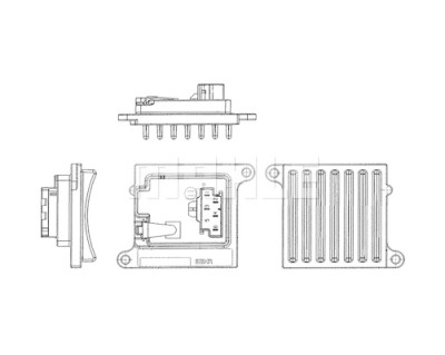 Regulador, ventilador do habitáculo