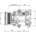 Compressor, ar condicionado