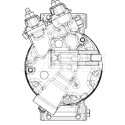 Compressor, ar condicionado