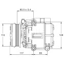 Compressor, ar condicionado