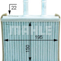 Permutador de calor, aquecimento do habitáculo