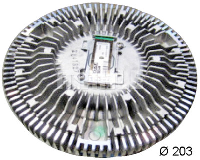 Embraiagem, ventilador do radiador