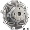 Embraiagem, ventilador do radiador