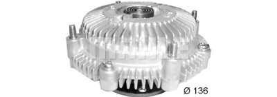 Embraiagem, ventilador do radiador