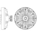 Embraiagem, ventilador do radiador