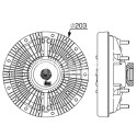 Embraiagem, ventilador do radiador