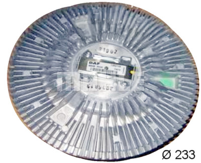 Embraiagem, ventilador do radiador
