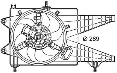 Ventilador, refrigeração do motor
