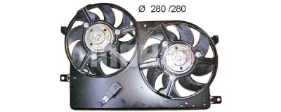 Ventilador, refrigeração do motor