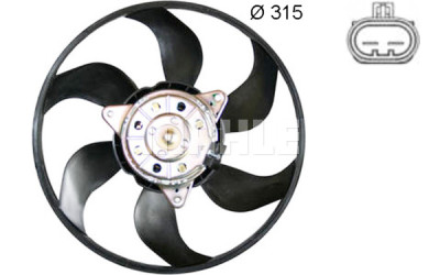 Ventilador, refrigeração do motor
