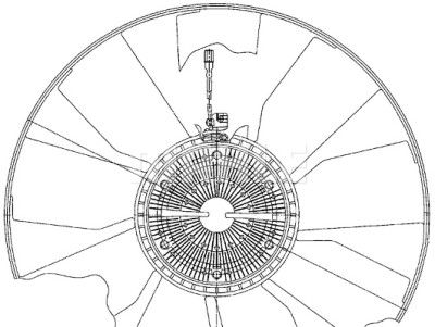 Ventilador, refrigeração do motor
