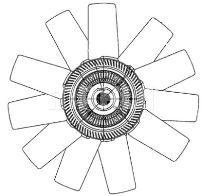 Ventilador, refrigeração do motor