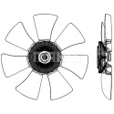 Ventilador, refrigeração do motor