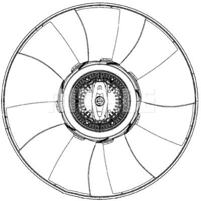 Ventilador, refrigeração do motor