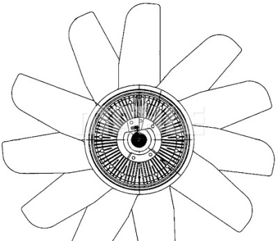 Ventilador, refrigeração do motor