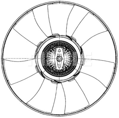 Ventilador, refrigeração do motor