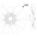 Ventilador, refrigeração do motor