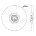 Ventilador, refrigeração do motor