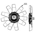 Ventilador, refrigeração do motor