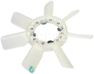 Ventoinha do ventilador, refrigeração do motor