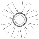 Ventoinha do ventilador, refrigeração do motor