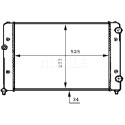 Radiador, arrefecimento do motor