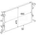 Radiador, arrefecimento do motor
