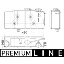 Depósito de expansão, líquido de refrigeração