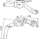 Válvula de regulação do líquido de refrigeração