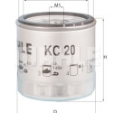 Filtro de combustível MAHLE ORIGINAL KC 20