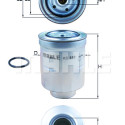 Filtro de combustível MAHLE ORIGINAL KC 510D