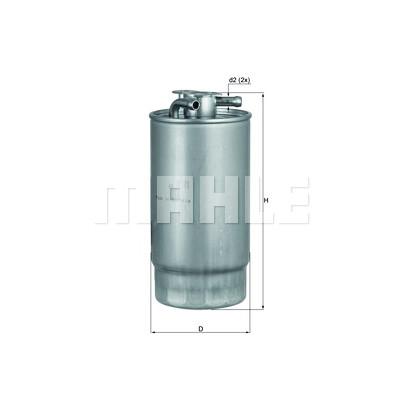 Filtro de combustível MAHLE ORIGINAL KL 160/1