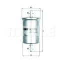 Filtro de combustível MAHLE ORIGINAL KL 165/1